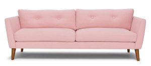 Emil Quartz Rose Sofa