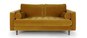 Sven Yarrow Gold 71" Sofa