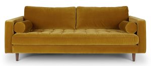 Sven Yarrow Gold Sofa