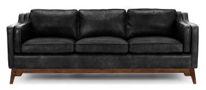 Worthington Oxford Black Sofa
